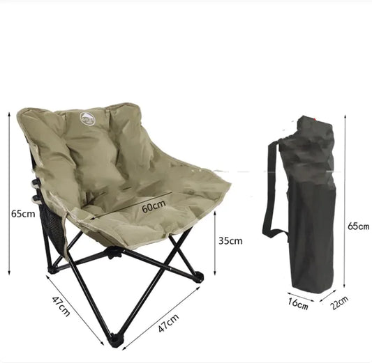 Adjustable Folding Moon Chair