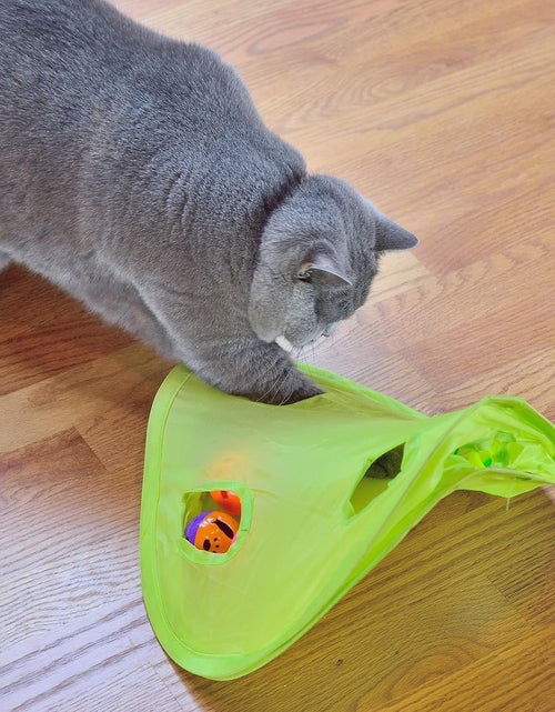 Load image into Gallery viewer, 18 Cat Toys Kitten Toys Assortments, Cat Teaser Wand, Interactive Bell Toy, Sparkle Balls for Cat, Puppy, Kitty, Kitten

