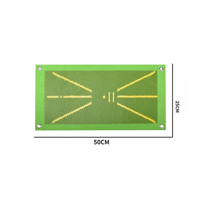 SwingPerfect Golf Training Mat – Portable Swing Detection & Impact Tracing Aid for Better Golf Shots